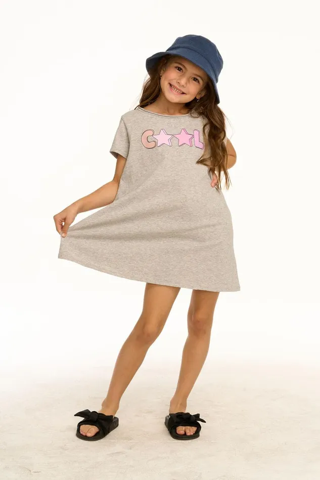 Kids Girls Chaser Brand Cool Star TShirt Dress