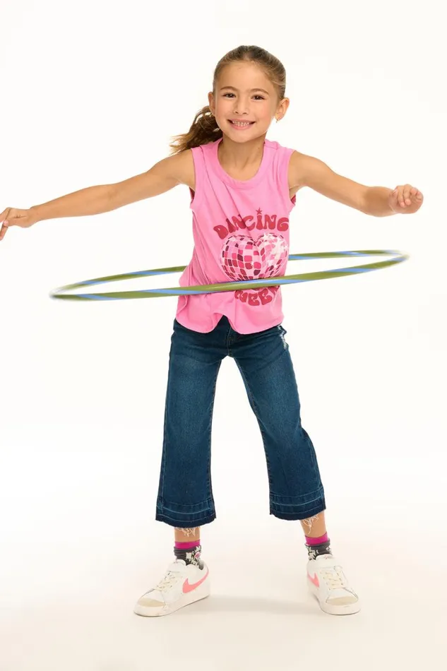 Kids Girls Chaser Brand Dancing Queen Flouncy Tank