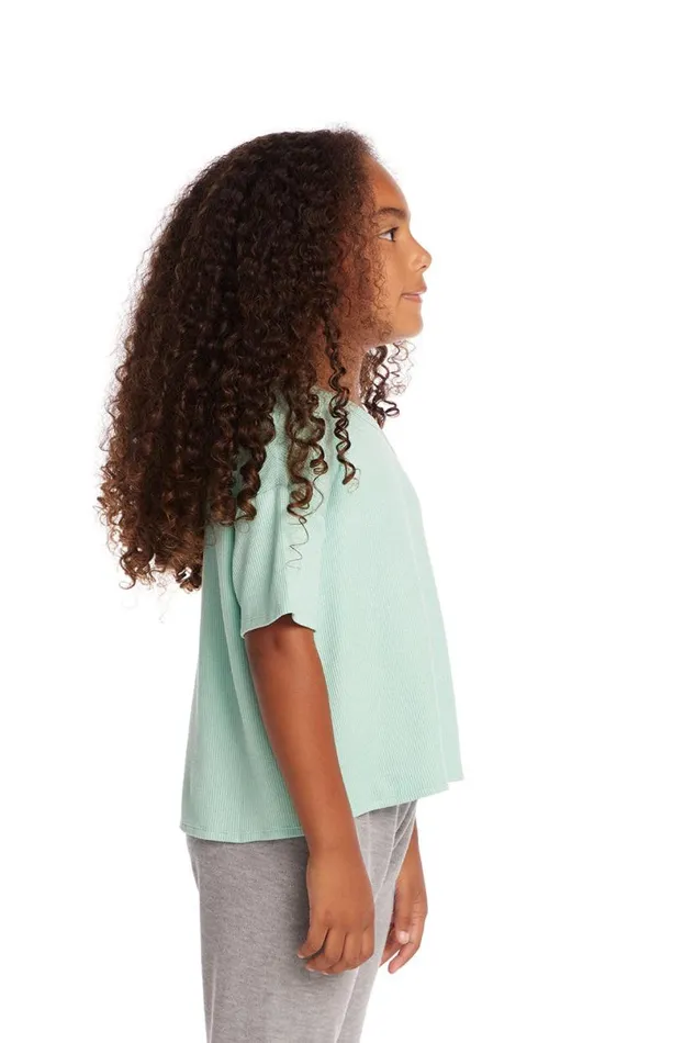 Kids Girls Chaser Brand Devin Spring Bud Girls Tee