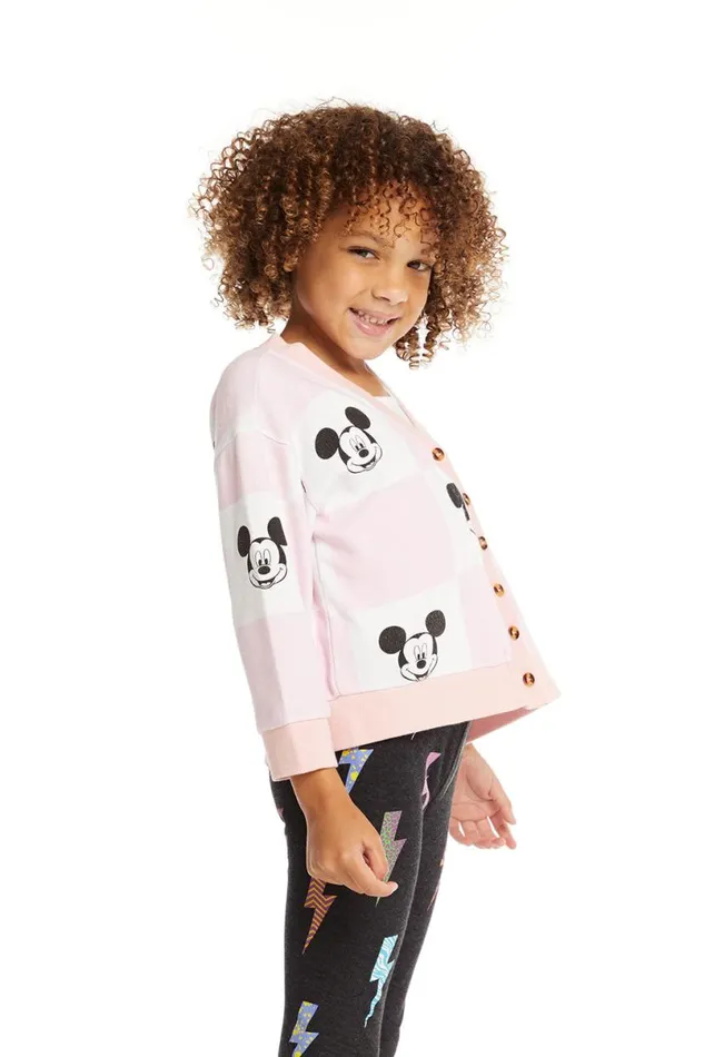 Kids Girls Chaser Brand Disney039s Mickey Mouse Cardigan