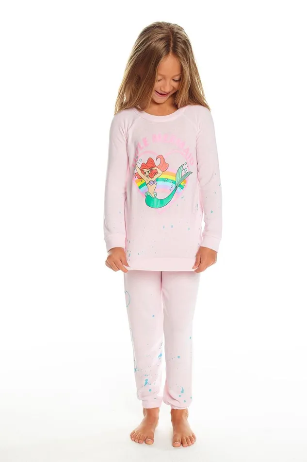 Kids Girls Chaser Brand Disney039s The Little Mermaid 8211 Little Mermaid Heart