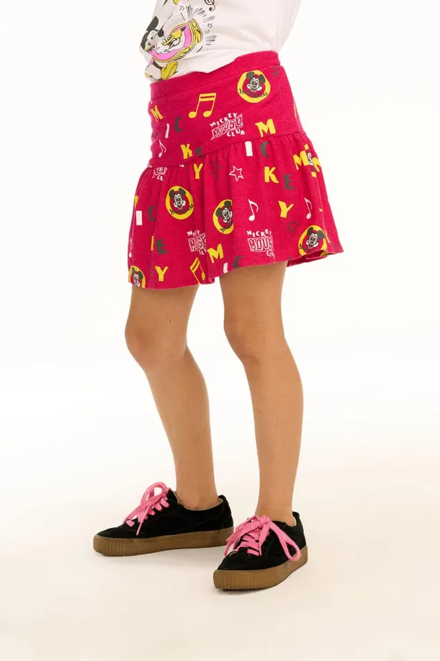 Kids Girls Chaser Brand Disney 100 8211 Mickey Mouse Club Skort