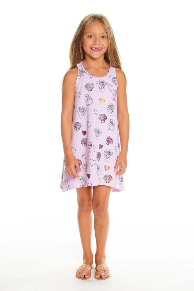 Kids Girls Chaser Brand Disneys The Little Mermaid 8211 Mermaid Hearts and Shells