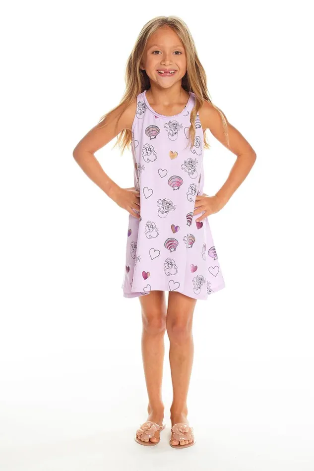 Kids Girls Chaser Brand Disneys The Little Mermaid 8211 Mermaid Hearts and Shells