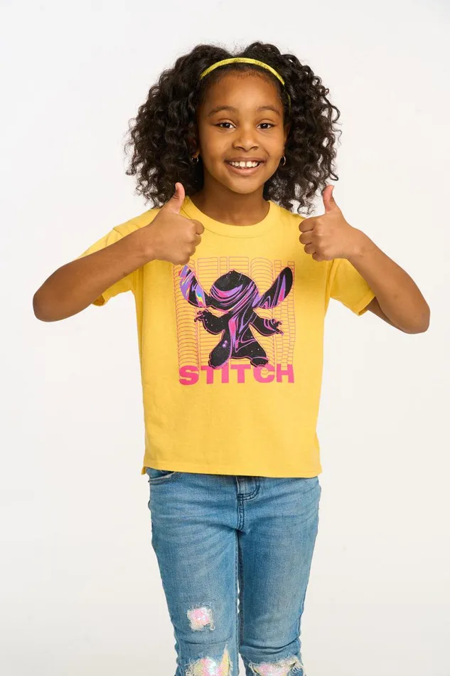 Kids Girls Chaser Brand Disney Stitch 034Space Age034 Tee