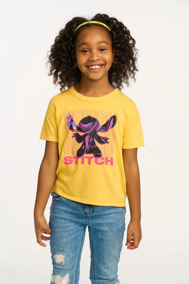 Kids Girls Chaser Brand Disney Stitch 034Space Age034 Tee