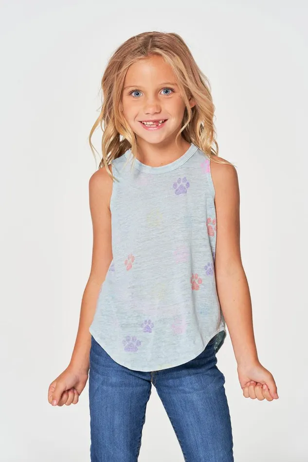 Kids Girls Chaser Brand Dog Charity Tank