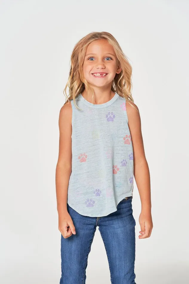 Kids Girls Chaser Brand Dog Charity Tank