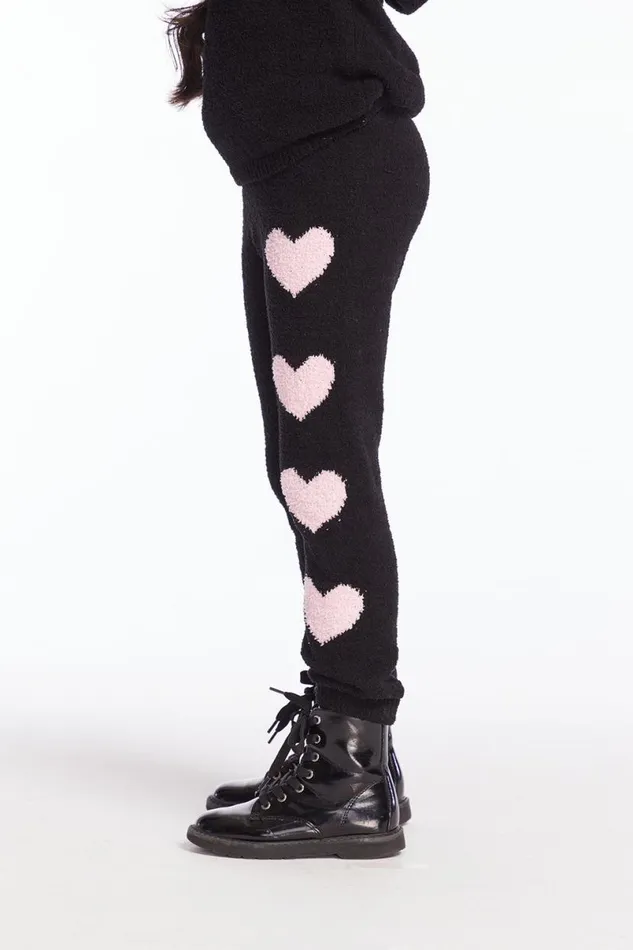 Kids Girls Chaser Brand Fuzzy Fleece Sweetie Legging