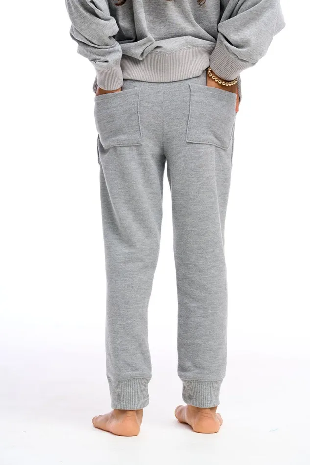 Kids Girls Chaser Brand Girls Cozy Knit Pocket Legging