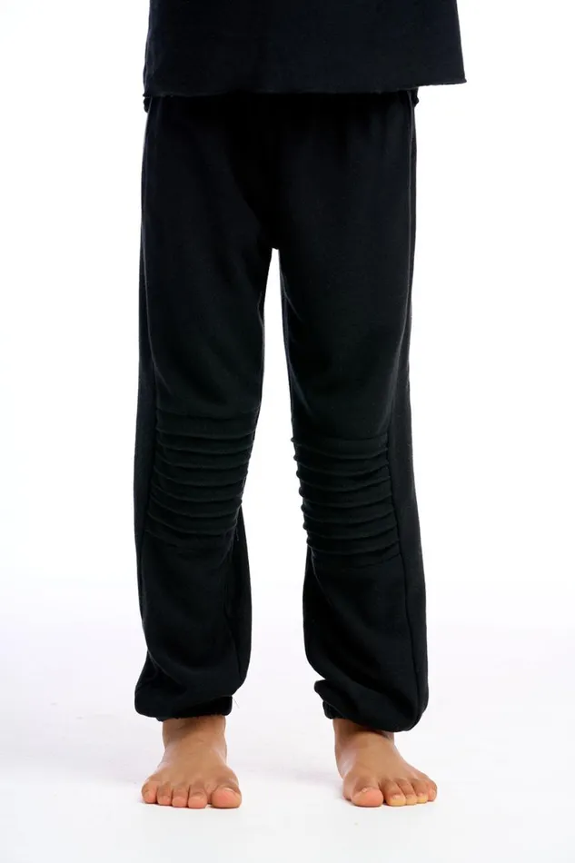 Kids Girls Chaser Brand Girls Cozy Knit Slouchy Moto Jogger