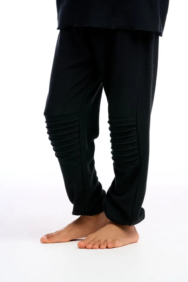 Kids Girls Chaser Brand Girls Cozy Knit Slouchy Moto Jogger
