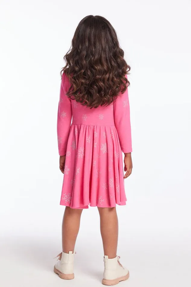 Kids Girls Chaser Brand Glitter Snowflakes Girls Dress