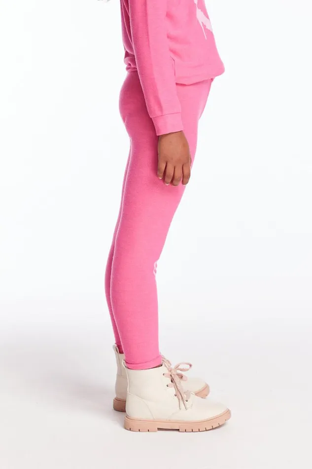 Kids Girls Chaser Brand Graffiti Heart Girls Pants