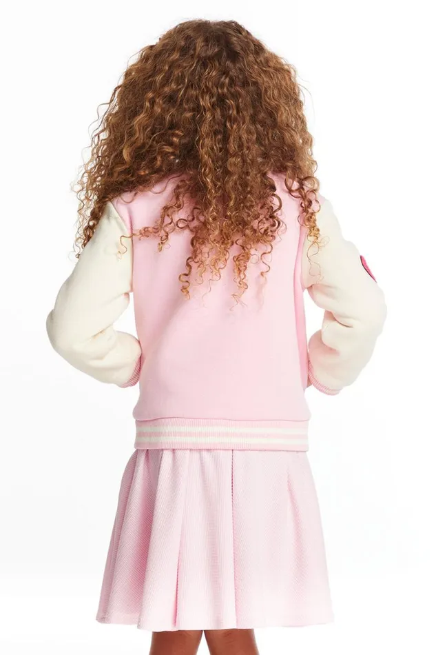 Kids Girls Chaser Brand Groovy Girls Bomber Jacket