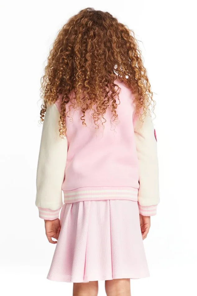 Kids Girls Chaser Brand Groovy Girls Bomber Jacket