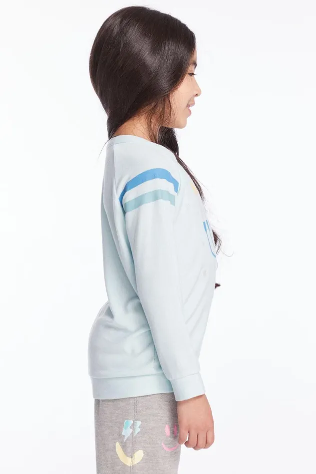 Kids Girls Chaser Brand Hanukkah Sparkle Girls Pullover