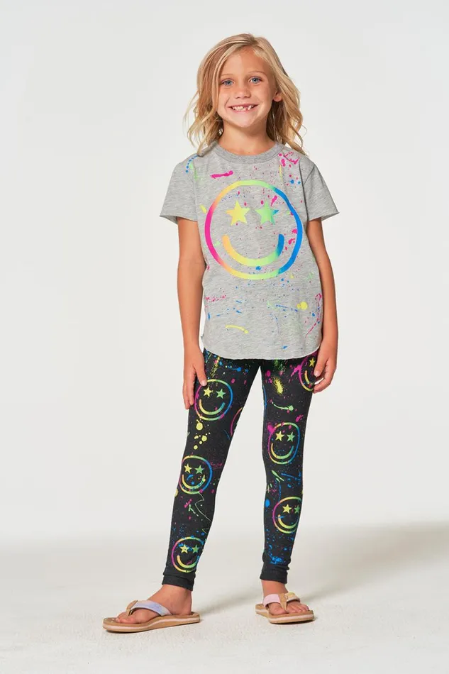 Kids Girls Chaser Brand Happy Face