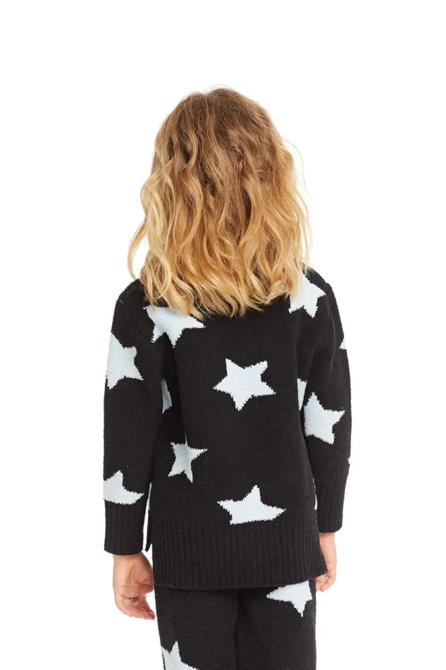 Kids Girls Chaser Brand Hawthorn Licorice Star Pullover