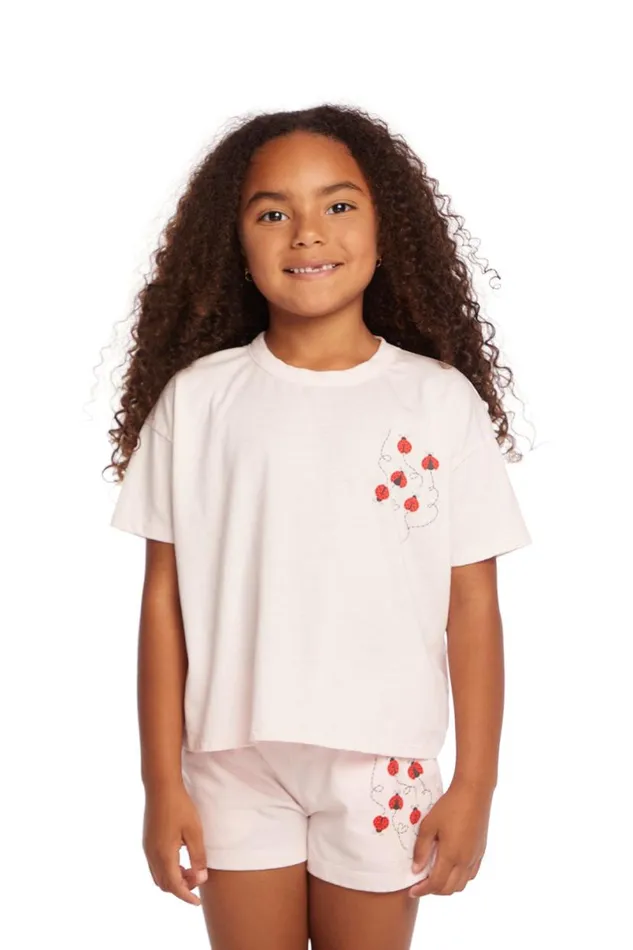Kids Girls Chaser Brand Ladybugs Girls Tee