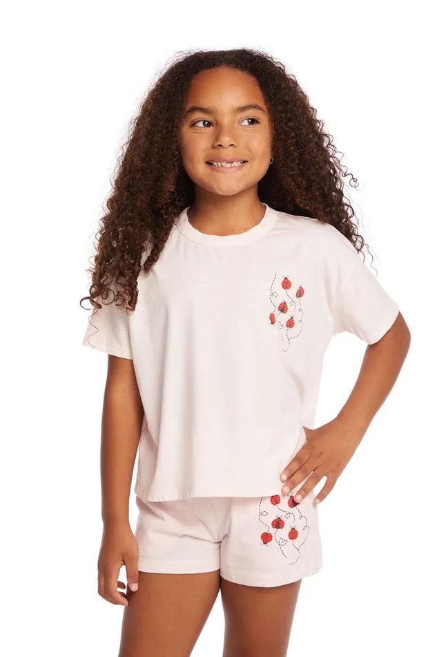 Kids Girls Chaser Brand Ladybugs Girls Tee