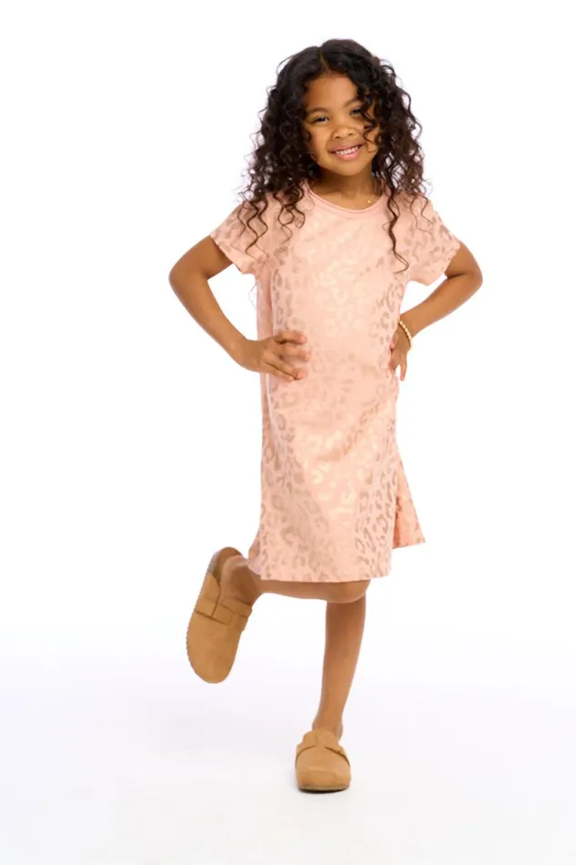 Kids Girls Chaser Brand Leopard Foil