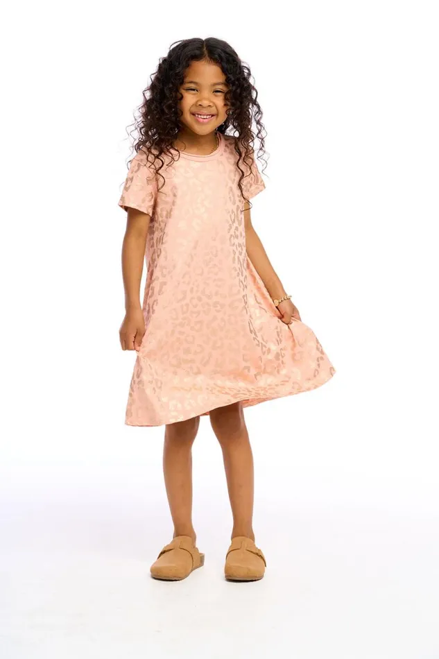Kids Girls Chaser Brand Leopard Foil