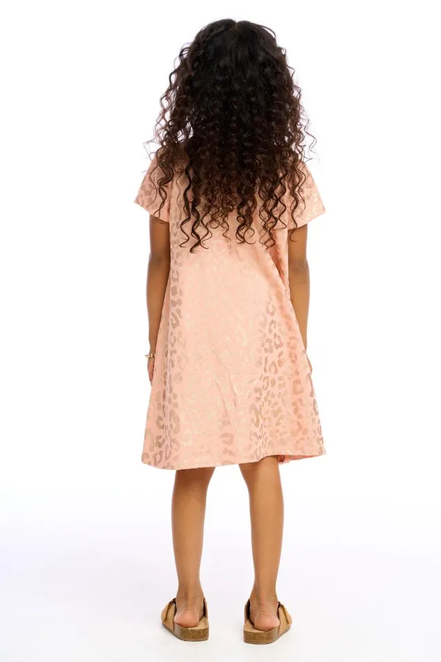 Kids Girls Chaser Brand Leopard Foil
