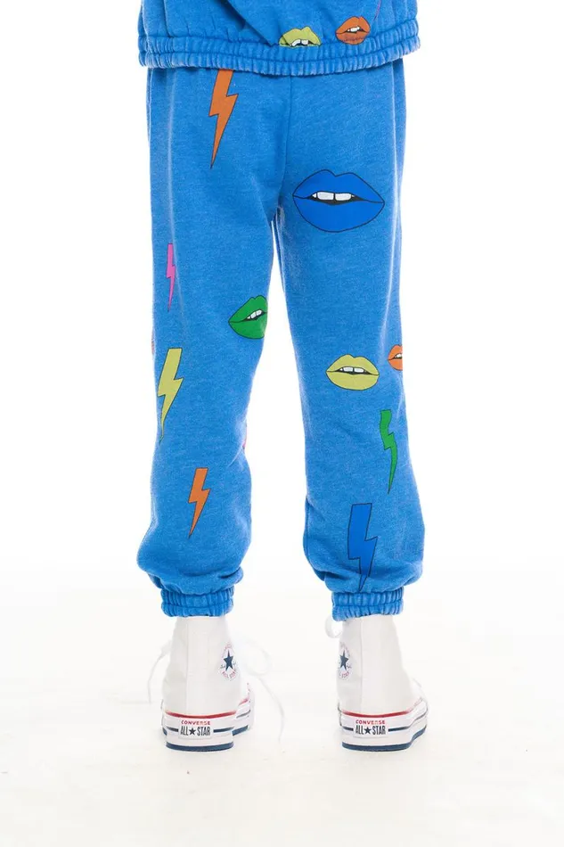 Kids Girls Chaser Brand Lips and Bolts Pant