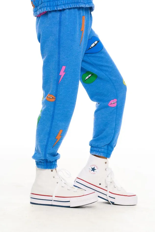 Kids Girls Chaser Brand Lips and Bolts Pant