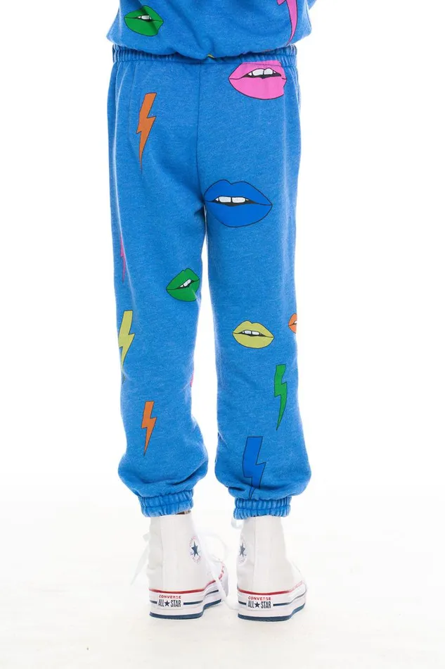 Kids Girls Chaser Brand Lips and Bolts Pant