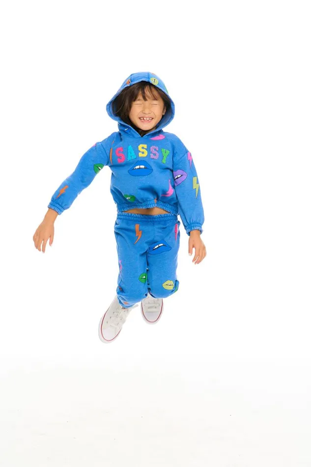 Kids Girls Chaser Brand Lips and Bolts Pant