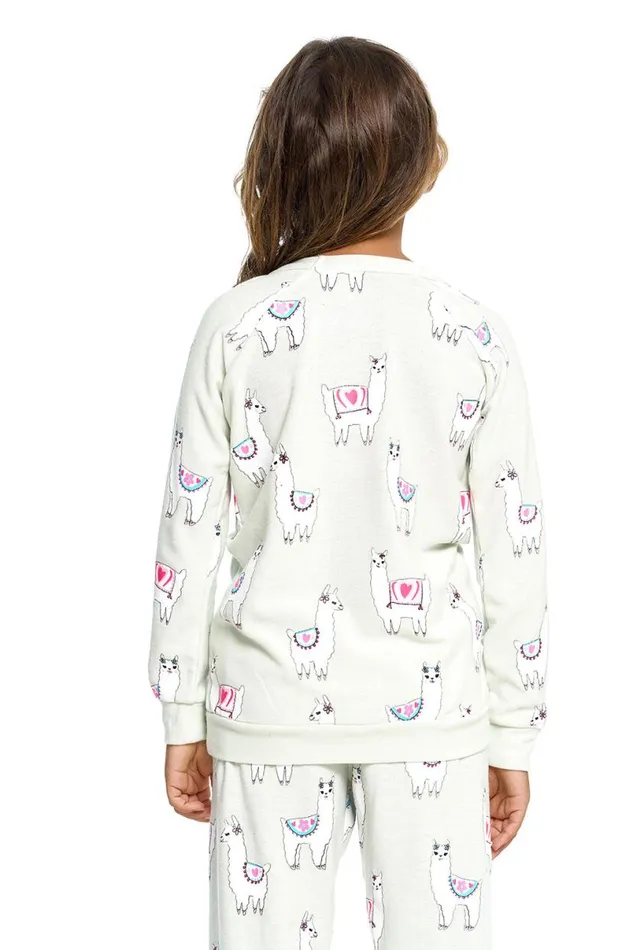 Kids Girls Chaser Brand Llama Vacation