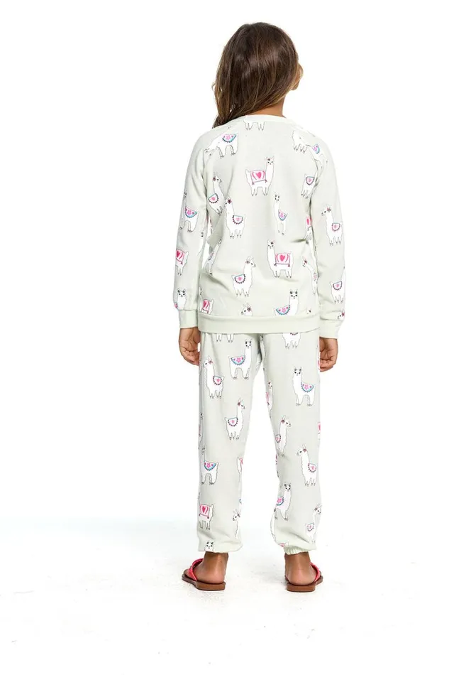 Kids Girls Chaser Brand Llama Vacation