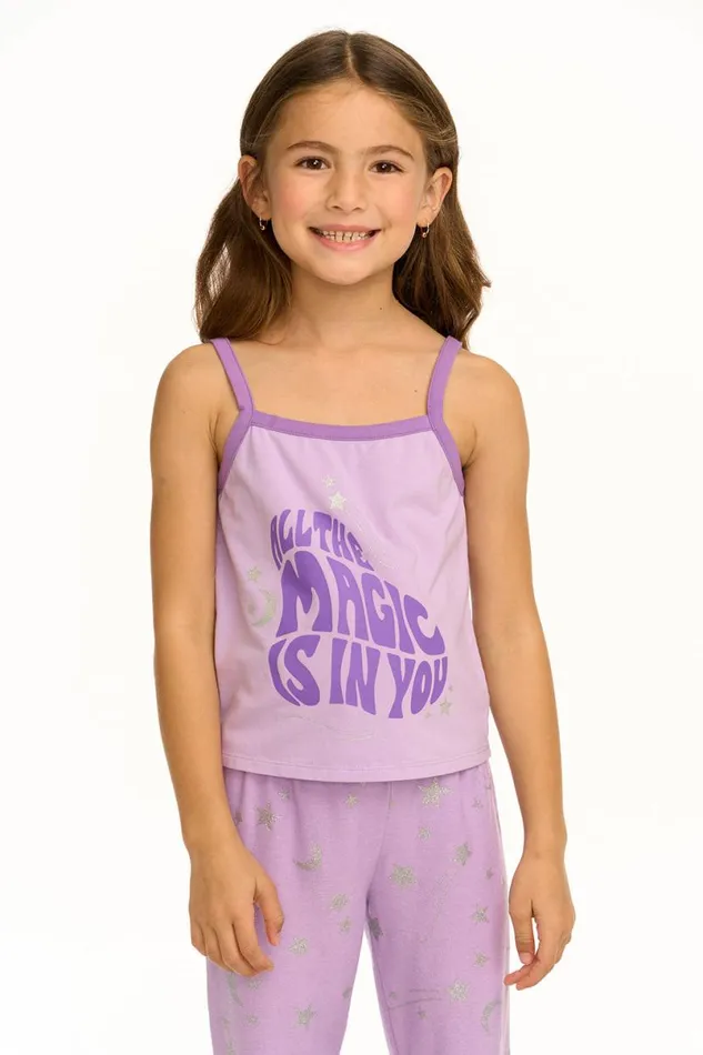 Kids Girls Chaser Brand Magic In You Tank Top