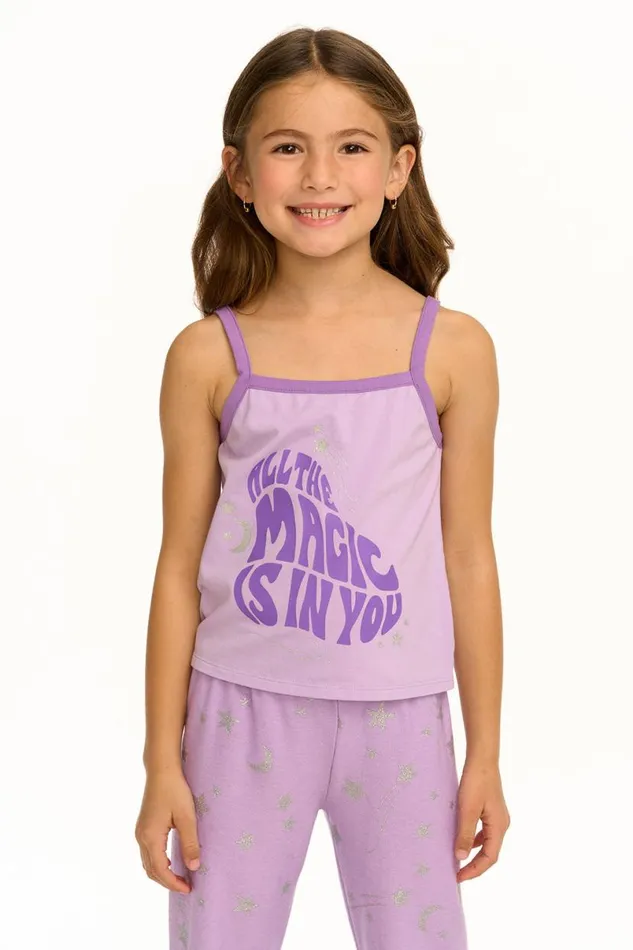 Kids Girls Chaser Brand Magic In You Tank Top