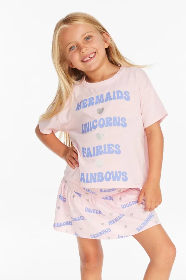 Kids Girls Chaser Brand Mermaid and Friends Girls Tee