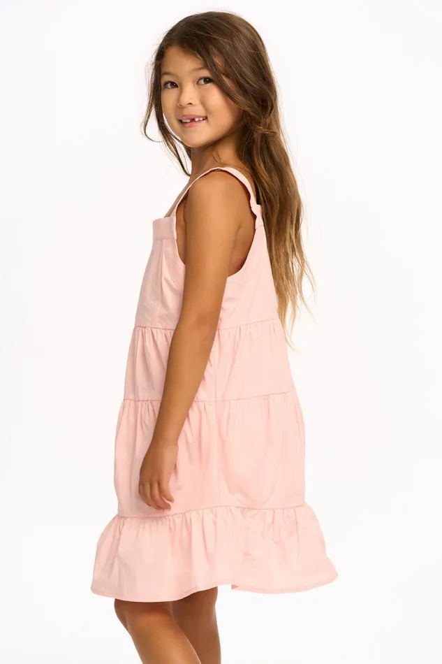Kids Girls Chaser Brand Nova Cotton Poplin Tank Dress 8211 English Rose