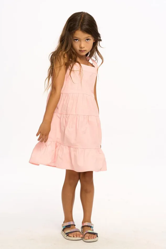 Kids Girls Chaser Brand Nova Cotton Poplin Tank Dress 8211 English Rose