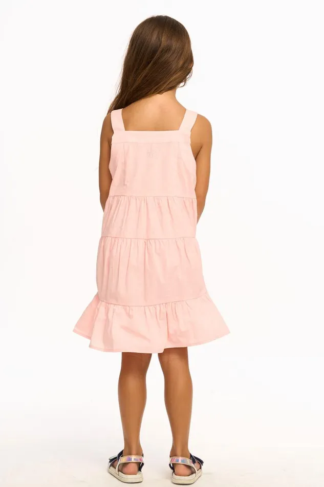 Kids Girls Chaser Brand Nova Cotton Poplin Tank Dress 8211 English Rose