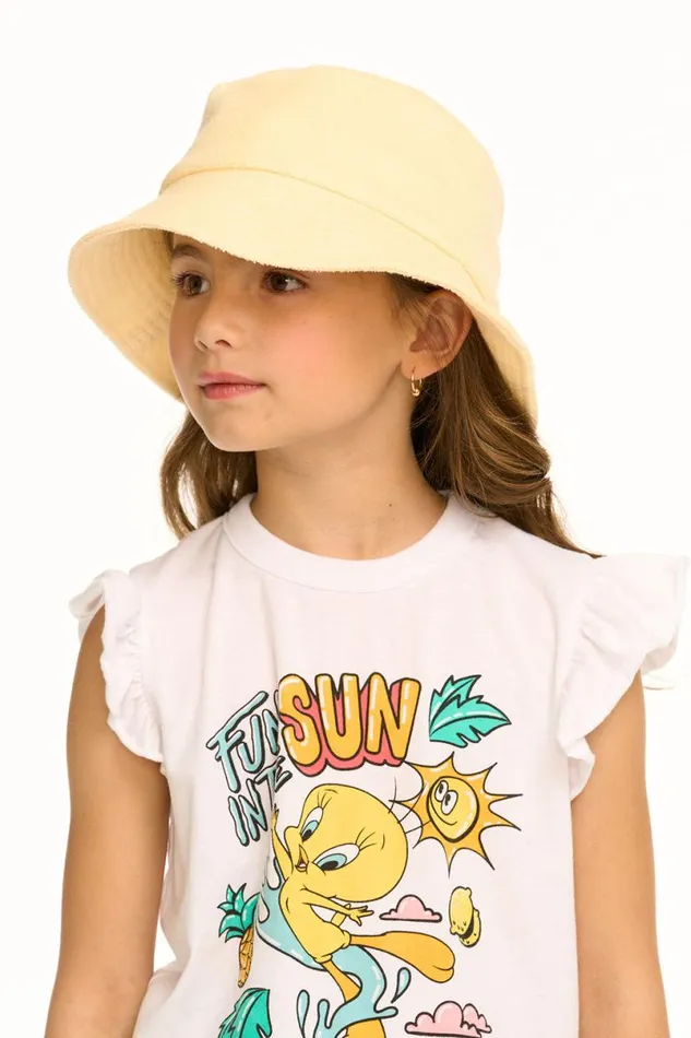 Kids Girls Chaser Brand Owen Butter Bucket Hat