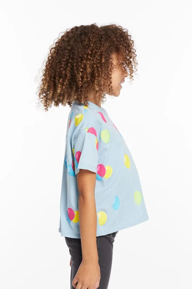 Kids Girls Chaser Brand Party Balloons Girls Tee