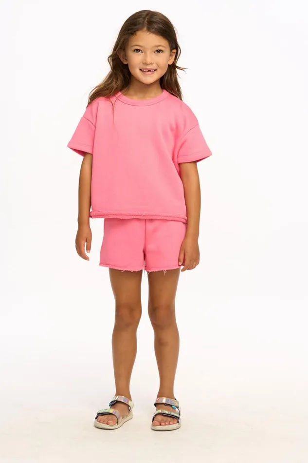 Kids Girls Chaser Brand Piper Pullover 8211 Pink Lemonade