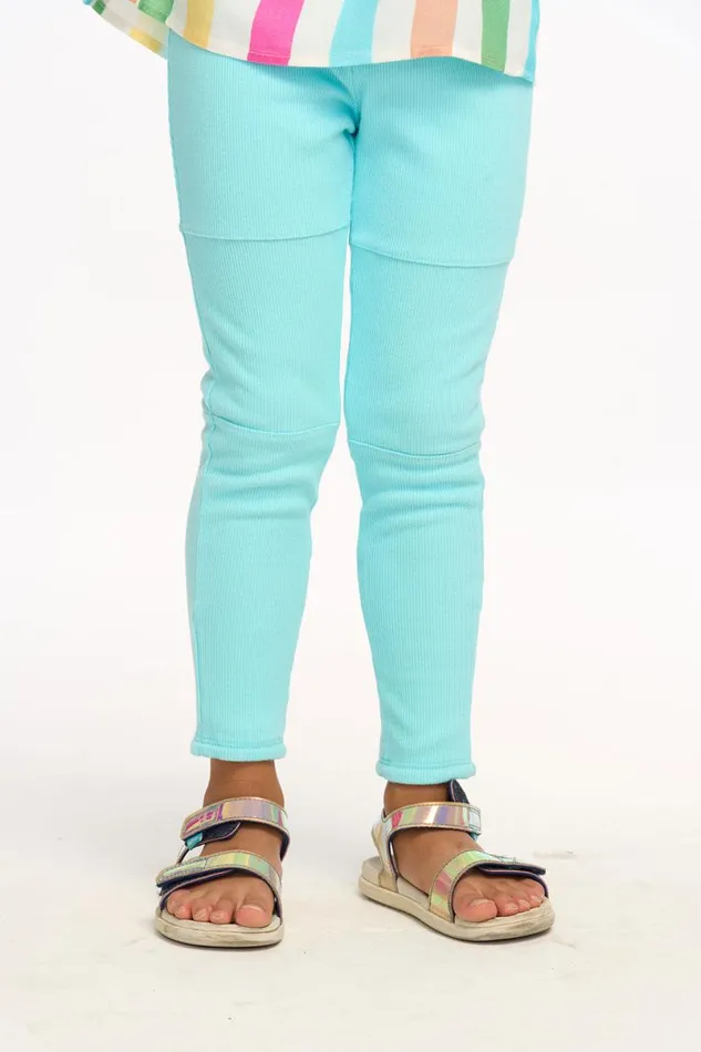 Kids Girls Chaser Brand Rio Legging 8211 Clear Blue