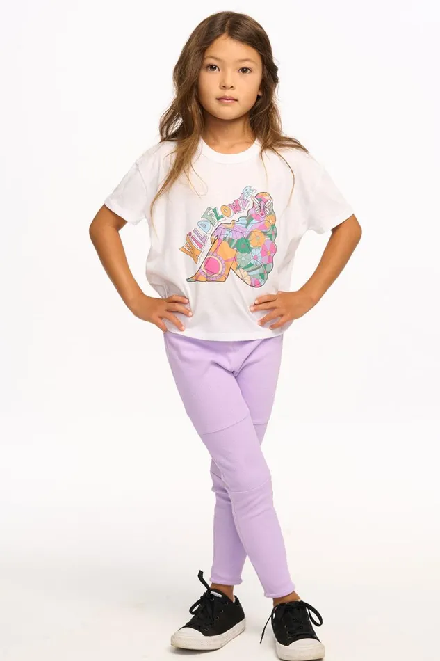 Kids Girls Chaser Brand Rio Legging 8211 Digital Lavender