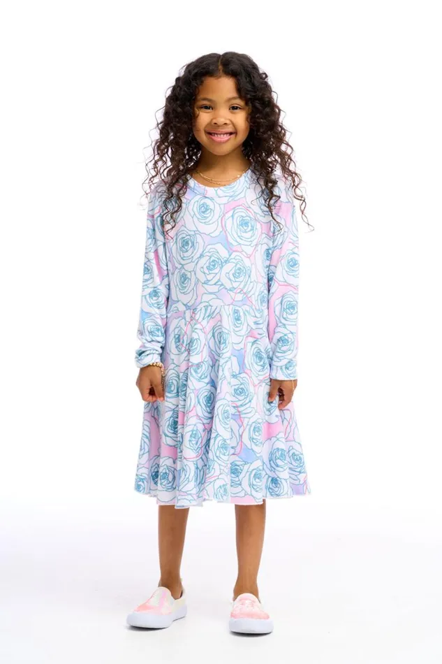 Kids Girls Chaser Brand Rose Tie Dye