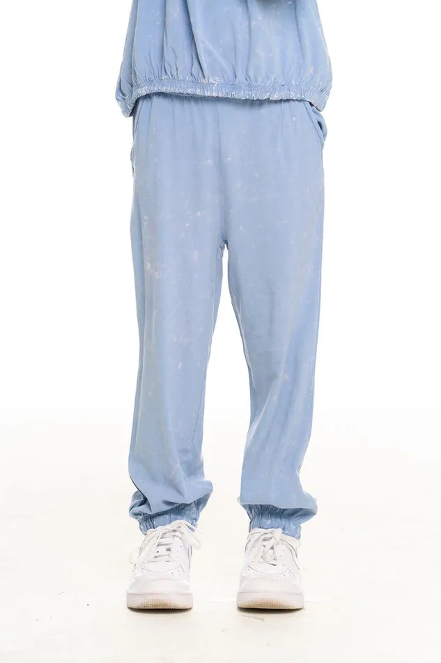 Kids Girls Chaser Brand Ruffle Pocket Easy Jogger