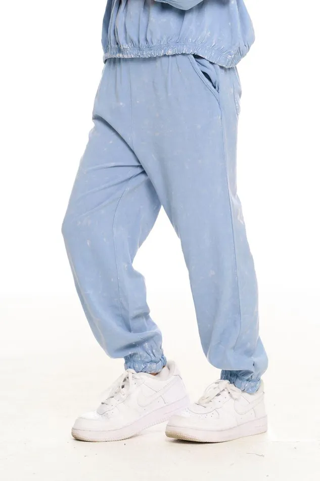 Kids Girls Chaser Brand Ruffle Pocket Easy Jogger