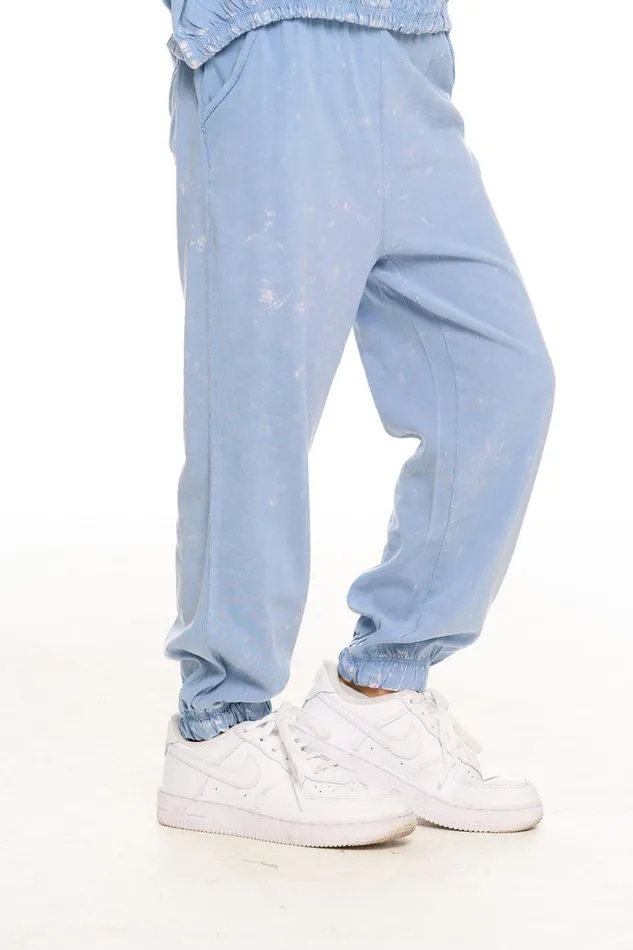 Kids Girls Chaser Brand Ruffle Pocket Easy Jogger