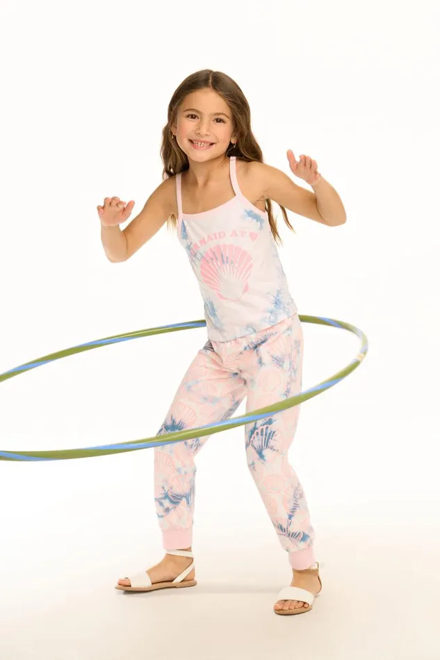 Kids Girls Chaser Brand Shell Yeah Joggers